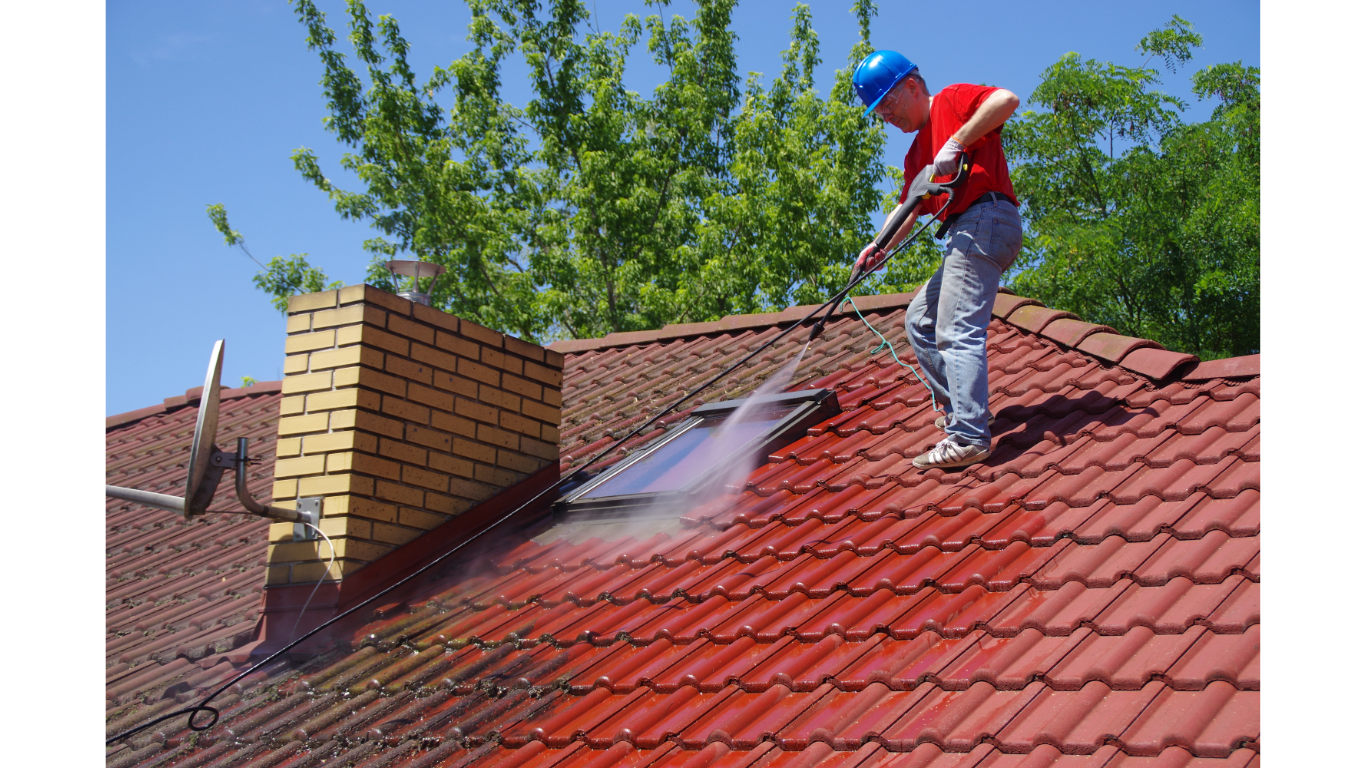 Roof cleaning and moss removal Surrey