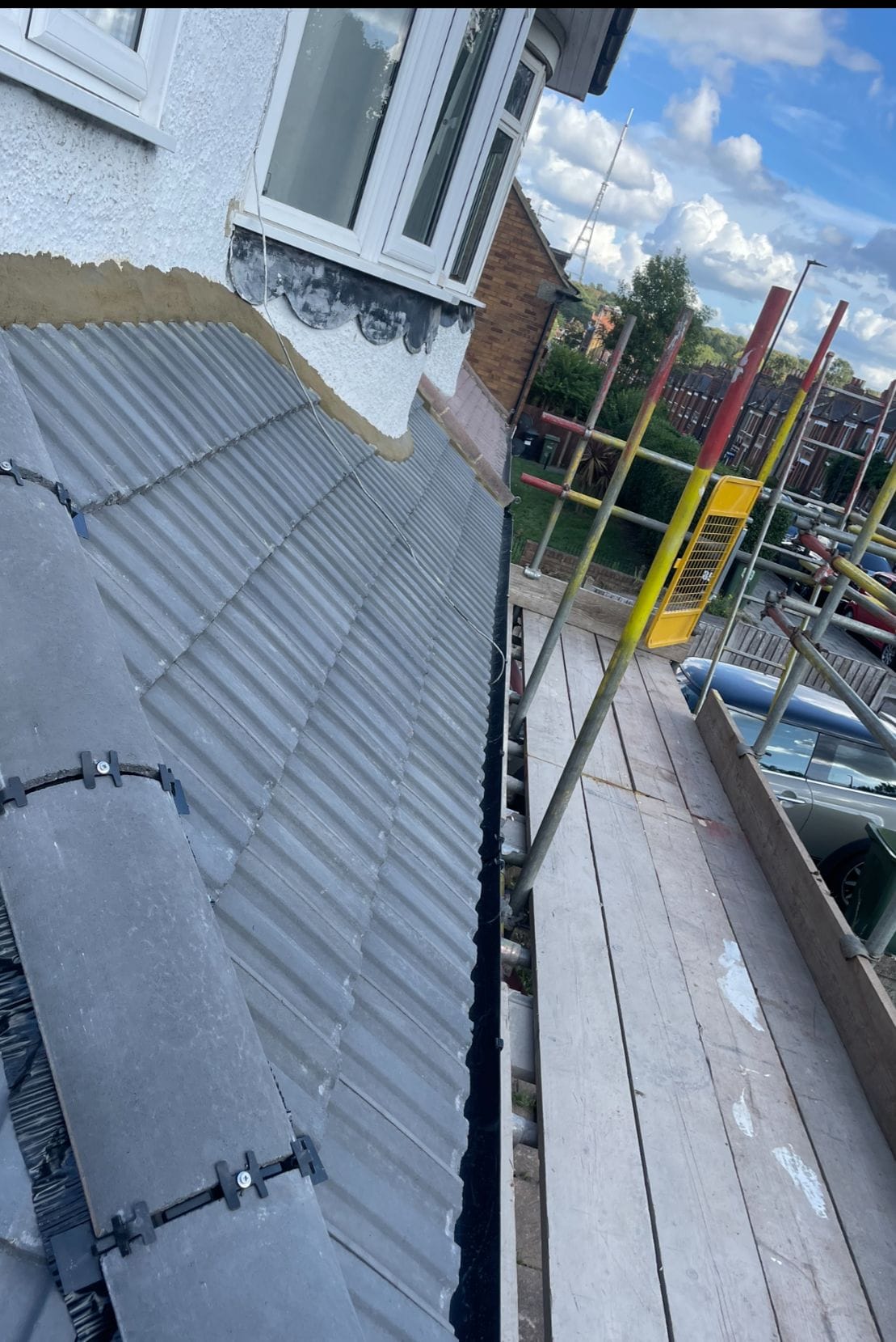 Lower Addition Roof Replacement with Dry Hip System